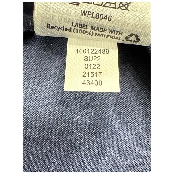 JM Collection Pants Womens PP 0P 2P Petite Crop Capri Navy Pull On Stretch Lace - Picture 6 of 6